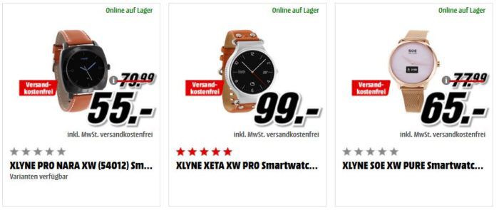 Preishammer: günstige Smartwatches von XLYNE ab 20€