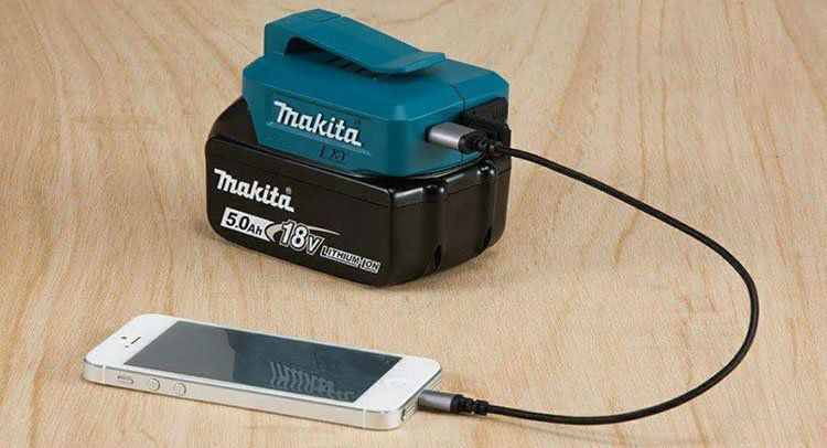 Für Heimwerker: Makita Akku USB Adapter für 22,49€