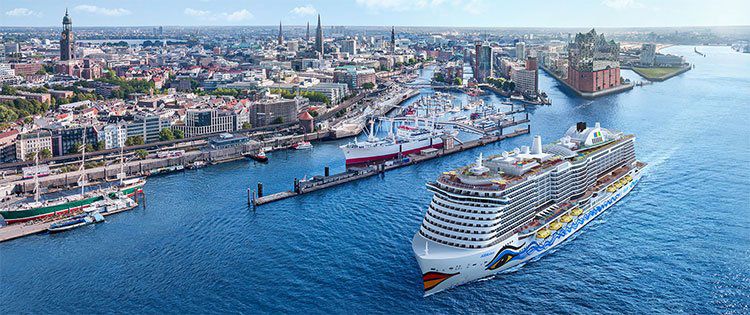 Premierenfahrt mit der AIDAnova   dem neuesten Schiff der Flotte ab November von Hamburg/Bremerhaven ab 419€ p.P