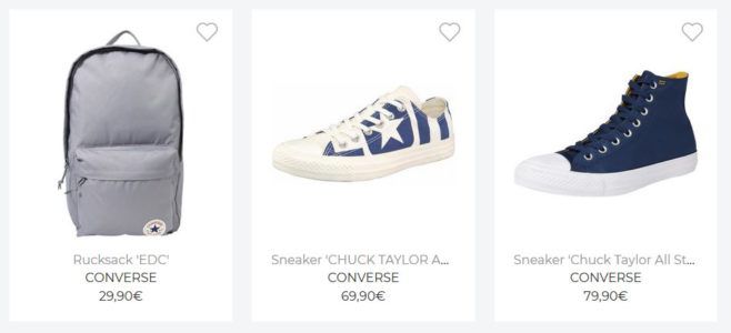 Top Converse Sale mit bis zu 50 % Rabatt + 30% extra bis Mitternacht