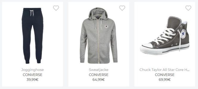 Top Converse Sale mit bis zu 50 % Rabatt + 30% extra bis Mitternacht