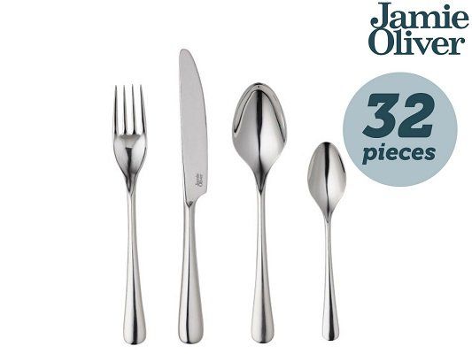 Jamie Oliver 32 teiliges Besteckset Everyday für 45,90€ (statt 65 €)