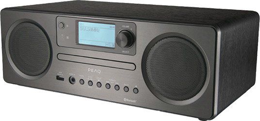 PEAQ PDR 350 Internetradio (DAB+, FM, Bluetooth, WLAN) für 153,99€ (statt 194€)