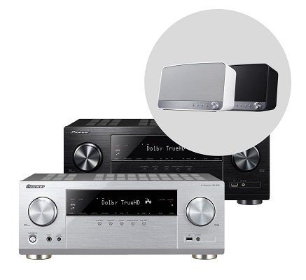 Pioneer Multiroom Bundle Receiver VSX 832 mit MRX 3 Box ab 341,91€ (statt 482€)