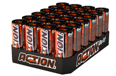 48 x Action Energy (pfandfrei, 250ml) für 19,99€ (statt 31€)   0,42€ pro Dose