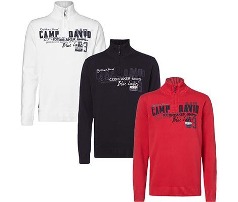 Camp David Troyer mit Stickereien für 47,99€ (statt 71€)