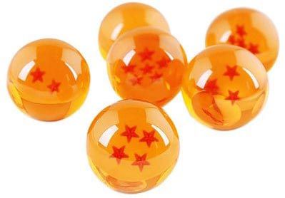 DragonBall Z   7 Kristallkugeln mit Geschenkbox für 3,63€