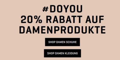 Puma Weltfrauentag mit 20% extra Rabatt auf Damen Fashion auch im SALE ♥