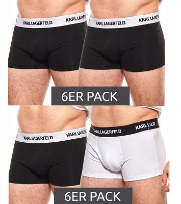 6er Pack Karl Lagerfeld Boxershorts für 32,99€ (statt 60€)