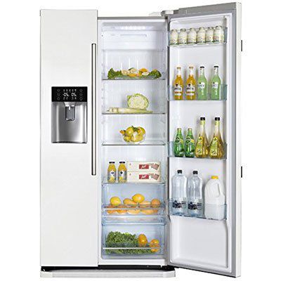 Haier HRF 628IW6   Side By Side Kühlschrank mit Wasserspender & Ice Crusher für 649€ (statt 856€)