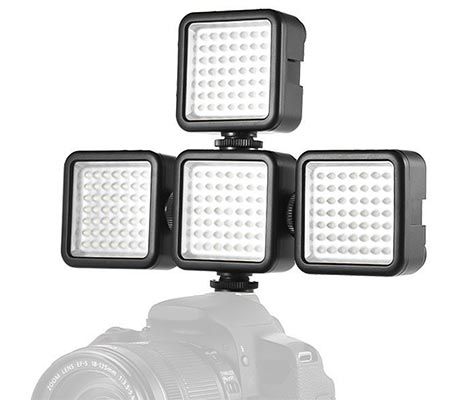 Andoer W49   dimmbares LED Licht für eure DSLR etc für 5,80€ (statt 8€)