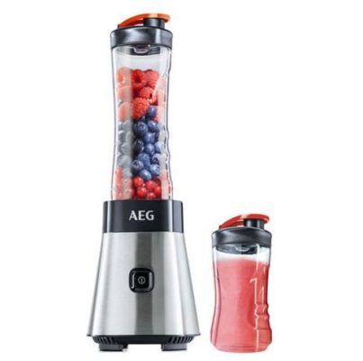 AEG SB 4PS Perfect Mix Mini   Edelstahl Standmixer & Smoothie Maker für 29,90€