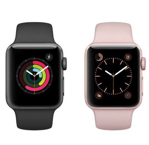 Apple Watch Series 2 (42mm) mit Sportarmband div. Farben für 189,90€ (statt neu 345€)