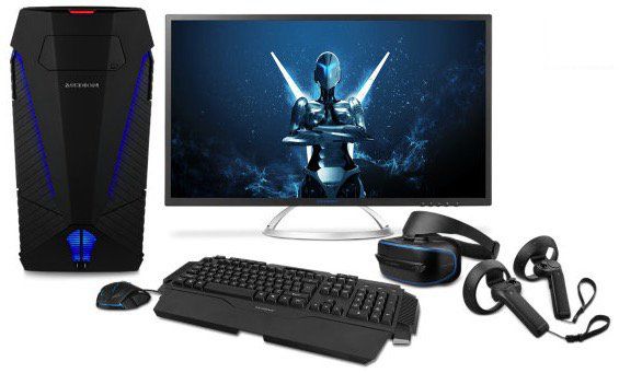 Medion Erazer X67028 High End Gaming PC + X1000 MR Glasses inkl. 2 Motion Controller + 31,5 Zoll X58222 QHD Monitor & Gaming Set für 2.999€ (statt 3.500€)