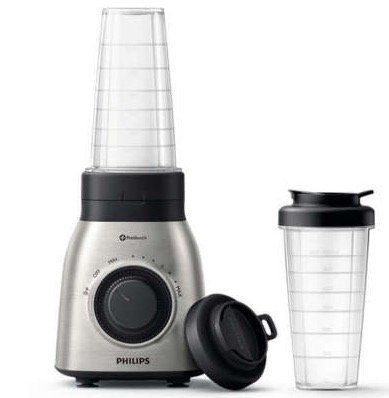 Philips HR3551 Smoothie Mixer mit 700W + 2 Becher je 600ml für 23,99€ (statt 50€)