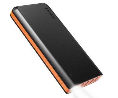 EasyAcc Monster Powerbank mit 26.000 mAh (4A Eingang, 4.8A Smart Ausgang) für 34,99€