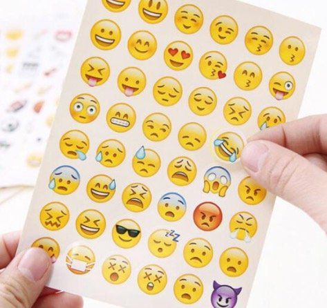 48 Emoji Sticker für nur 0,08€