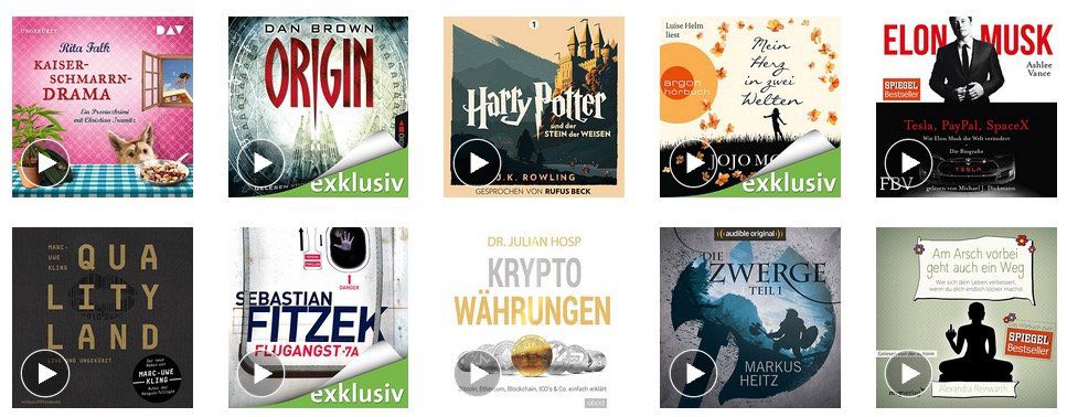 TOP! 3 Monate Audible gratis inkl. 3 Hörbücher   nur für Prime Mitglieder