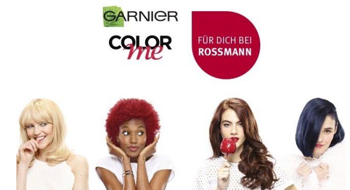 Rossmann: 25% Rabatt auf Garnier Color Me Haarfarben