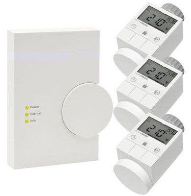 Homematic Starter Set mit 3 Thermostaten und einer Zentrale für 179,95€ (statt 200€)