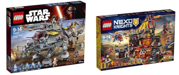 Lego Sets bei Karstadt im Angebot   z.B. Lego Nexo Knight   Jestros Vulkanfestung für 64,44€ (statt 101€)