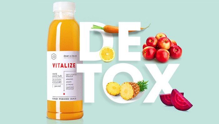 50€ Dean & David Gutschein für nur 25€   Säfte & Suppe Detoxkur