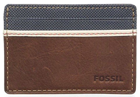 Fossil Mini Geldbörse Elgin brown für 18€ (statt 26€)