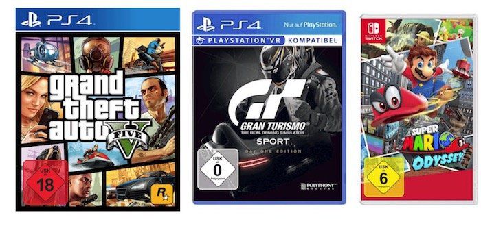 Media Markt: 5 Games kaufen und nur 3 bezahlen   Konsolen und PC Spiele!