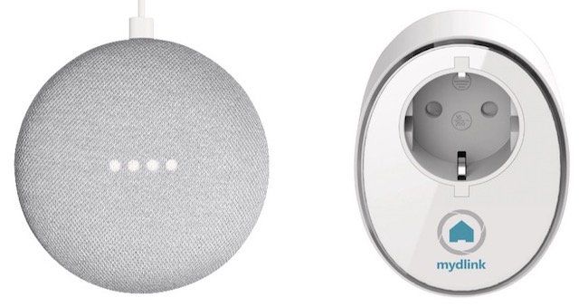 Google Home Mini Lautsprecher + D LINK DSP W115 Smarthome Steckdose für 39€ (statt 59€)