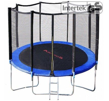 Trampolin 244cm mit Leiter und Netz für 87,92€ (statt 125€)