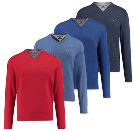 Tommy Hilfiger Pima Cotton Cashmere Herren Pullover mit Kaschmiranteil für 49,90€ (statt 64€)