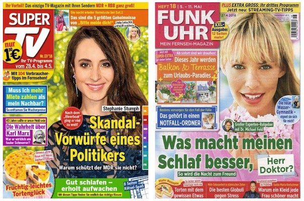 6 Ausgaben Funk Uhr oder Super TV für je 5,70€ + 5€ Tchibo Gutschein 6 Ausgaben Funk Uhr oder Super TV für je 5,70€ + 5€ Tchibo Gutschein