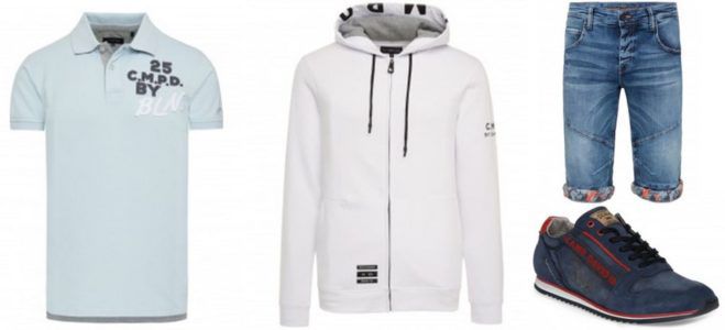 Letze Möglichkeit: Camp David Ostersale   20%Rabatt   z.B. CD Hoodie Jacket mit Rubber Prints für 63,96€ (statt 80€)