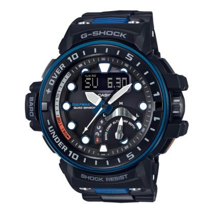 Casio G Shock Gulfmaster Herren Multifunktionsuhr mit Solarfunktion ab 377,33€ (statt 499€)