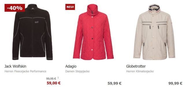 Nur Heute: Karstadt mit 20% auf Jacken   z.B.  Jack & Jones Herren Jacke ab 19,99€ (statt 50€)