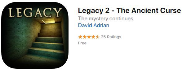 Legacy 2   The Ancient Curse (iOS) gratis statt 2,29€