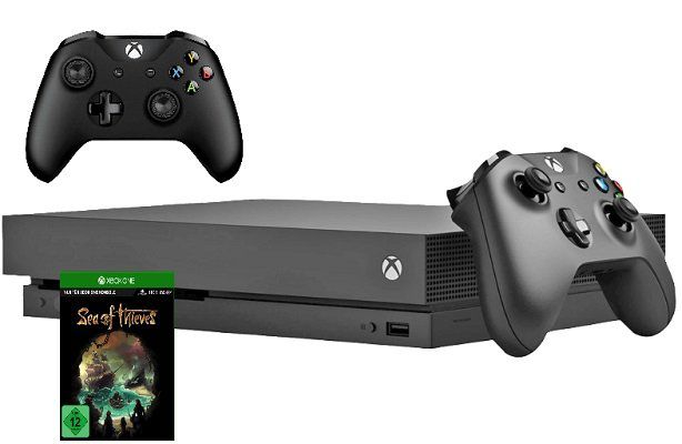 Xbox One X 1TB Konsole inkl. Xbox One Wireless Controller und Sea of Thieves für 444€ (statt 559€)