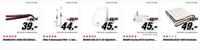 MM Schnäppchen zum Weltfrauentag: z.B. ORAL B Bonuspack PRO + 2. Handstück Elektrische Zahnbürsten für 44€