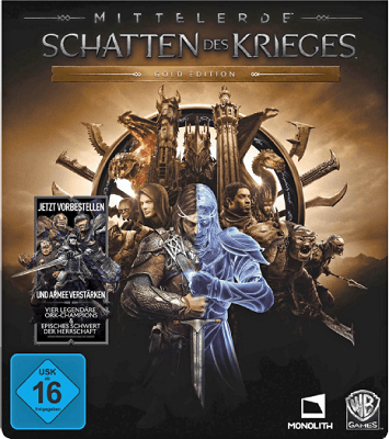 Mittelerde   Schatten des Krieges (Gold Edition) für PS4 & Xbox One für je 33€ (statt 50€) bzw. PC Variante für 25€ (statt 40€)