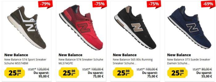 New Balance Restgrößen Sale bei SportSpar   Kult Sneaker ab 25€!