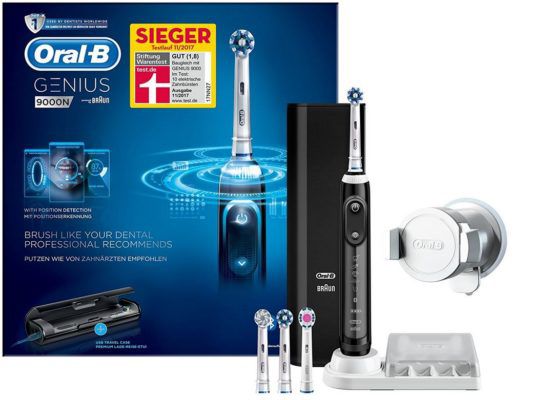 Ausverkauft! Oral B Genius 9000 Zahnbürste für 73,29€ (statt 132€) + 10 Aufsteckbürsten