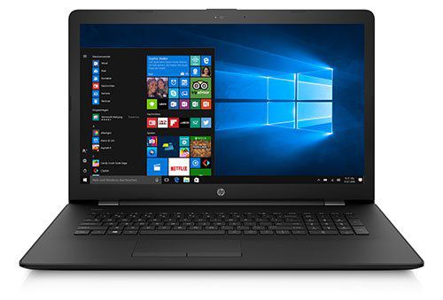 HP 17 bs511ng   17,3 Full HD IPS mit (i3, 4GB DDR4, 256 GB SSD, Windows 10) für 499€ (statt 587€)