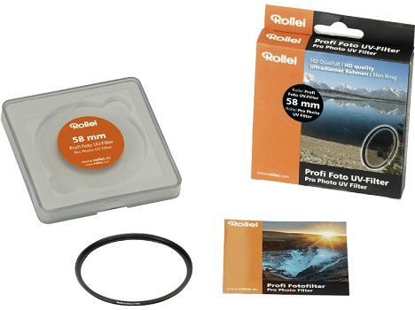 ROLLEI 26087 Profi UV Filter (58 mm) für 9€ (statt 15€)