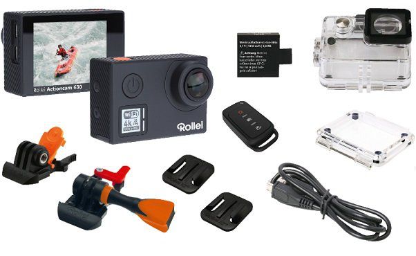 ROLLEI 630 Action Cam 4K inkl. Fernbedienung und WLAN für 144€ (statt 175€)