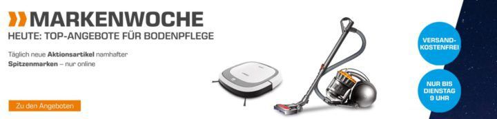 Saturn Markenwoche: heute Bodenpflege z.B. Ecovacs Deebot OZMO 610 Saugroboter für 333€