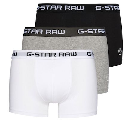 G Star Herren Boxershorts im 3er Pack für 19,98€ (statt 28€)