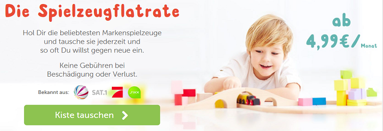 Spielzeugflatrate   Spielzeug ausleihen: 2 Monate lang gratis