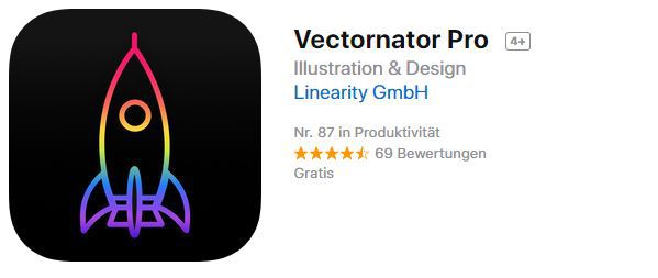 Vectornator Pro (iOS) gratis statt 8,99€