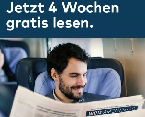 4 Wochen Welt am Sonntag gratis – Kündigung notwendig