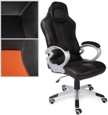 XXL Racing Büro  u. Gamingstuhl   Höhen u. Kipp Verstellbar für 79,95€